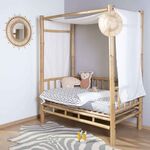 Espelho de Vime CHILDHOME Fondi 60 cm