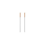 Espetos para Churrasco BBQ 40cm em Aço Inoxidável 2 Peças