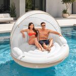 Espreguiçadeira Insuflável INTEX Canopy 199x150cm