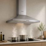 Exaustor Meireles 90cm Design em Inox com LED