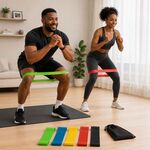 Faixas Elásticas de Resistência em Látex 5 Níveis