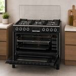 Fogão a Gás Bosch Série6 90cm Inox com Forno XXL