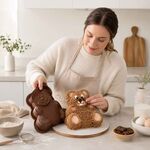 Forma de Silicone para Bolo Ursinho Teddy Bear 26cm