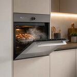 Forno Airfryer Integrado Cecotec Bolero Hexa Glass Grey 81L