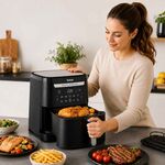 Fritadeira EasyFry Grill XXL 2-em-1 Precision 6,5L Tefal