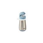 Garrafa de Água Azul Inox Beaba 350ml
