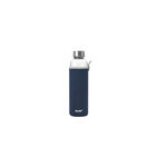 Garrafa de Vidro com Capa de Neoprene Azul Escuro