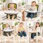 Graco Swivi Seat 3-in-1 Booster Lime Giratório e Reclinável