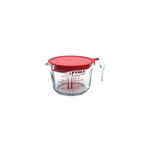 Jarra de Medição Pyrex de Vidro 1L com Tampa
