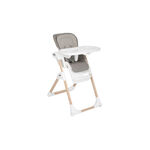 Joie Mimzy Recline Walnut Wood Cadeira Alta Desde o Nascimento