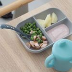 Kit de Refeição Infantil em Silicone Beaba