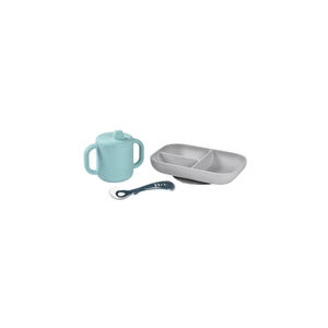 Kit de Refeição Infantil em Silicone Beaba