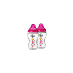 Kit Tommee Tippee com 2 Biberões Decorados 340ml