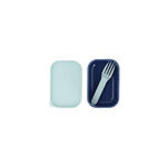 Lancheira Bento Monnëka Stripes Blue & Beyond 900ml