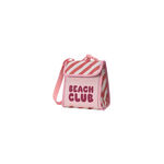 Lancheira Térmico Monnëka Stripes Bloom Blush Rosa