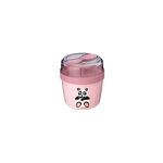 Lancheira Tutete Carl Oscar Snack Cup Panda Pink