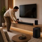LG S60TR Soundbar 5.1 Canais 440W e Colunas Traseiras