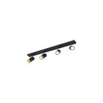 Luminária de Teto CLS 4xGU10 Dourado e Preto