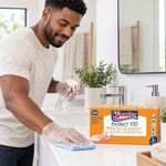 Luvas Descartáveis Spontex Protect em Vinil L 100 Unidades
