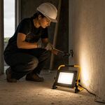 Luz de Trabalho LED BRUHM 100W 3 em 1 IP65