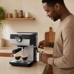 Máquina de Café Expresso Manual Krups Authentic Cinza