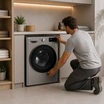 Máquina de Lavar e Secar LG AI DD 9/6kg Wi-Fi 1400RPM
