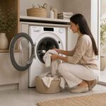 Máquina de Lavar e Secar Roupa Candy 8kg/5kg com Wi-Fi