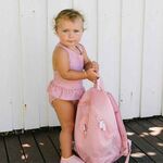 Mochila Infantil Monnëka Whale Pink