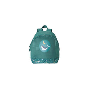 Mochila Infantil Monnëka Whale Teal