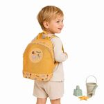 Mochila Infantil Monnëka Wild Animals à Prova de Areia e Impermeável