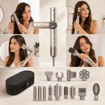 Modelador de Cabelo Cecotec 14 em 1 Flex Champagne