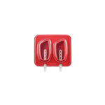 Molde de Gelados 3D em Silicone com Tampa e 12 Palitos
