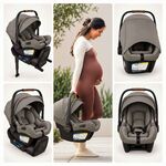 Nuna PIPA aire RX Granite com RELX Base até 13,6kg
