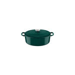 Panela Tefal Oval 29cm Ferro Fundido Esmaltado 3L Indução