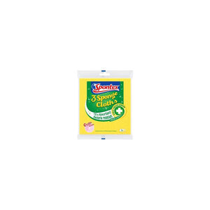 Panos-Esponja Spontex em Celulose NaturalPack de 3
