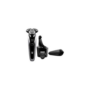 Philips Barbeador Elétrico Série 9000 Wet Dry com SmartClean