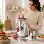 Picadora de Carne Philips 1800W com Acessórios Multifunções