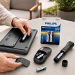 Pilhas Philips Ultra Alcalinas AA LR6 1.5V 2 Unidades