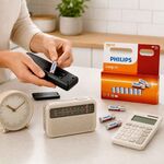 Pilhas Philips Zinco 1.5V Pack de 12 Unidades