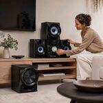 Pioneer Hi-Fi com DVD, HDMI, USB, Karaoke e Subwoofer