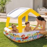 Piscina Infantil Insuflável INTEX com Guarda-Sol