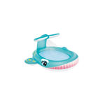Piscina Insuflável Infantil INTEX Baleia com Spray