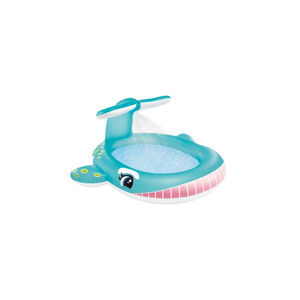 Piscina Insuflável Infantil INTEX Baleia com Spray