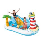 Piscina Intex Centro de Diversão com Pesca e Escorregador