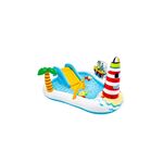 Piscina Intex Centro de Diversão com Pesca e Escorregador