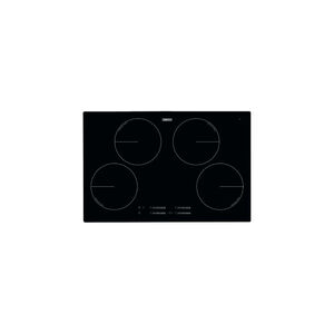 Placa de Indução Zanussi Vidro Vitrocerâmico Preto 80cm