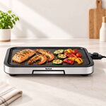 Plancha Eléctrica Antiaderente Tefal Inox 2000W