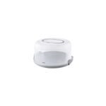 Porta Bolos Redondo IBILI com Tampa Transparente 30x15cm