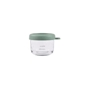 Pote de Vidro Béaba 150 ml Verde Sálvia