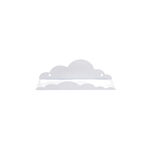 Prateleira de Parede Cloud Metal Childhome